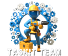 Taskit Team Handyman Service Logo